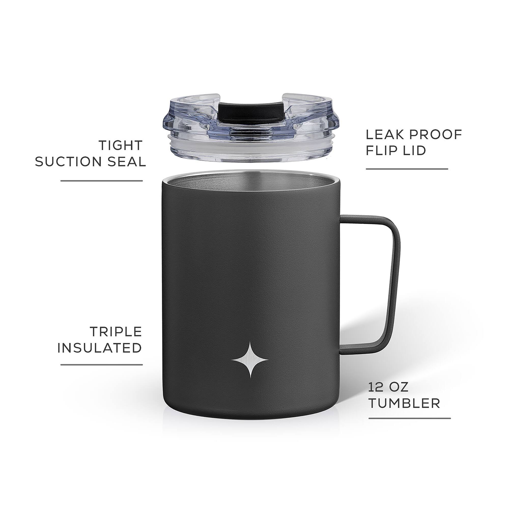 JoyJolt® 12oz. Vacuum Insulated Tumbler With Lid & Handle